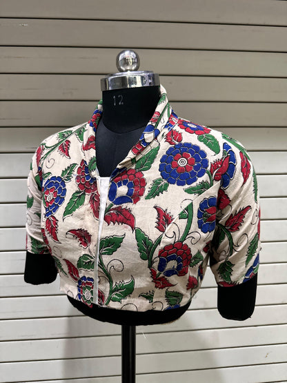 Kala – Pure Kalamkari Handblock Cotton Top