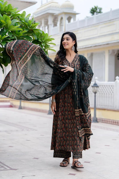 Swapna – Dreamy A-Line Flair Kurta Set for Your Festive Wardrobe