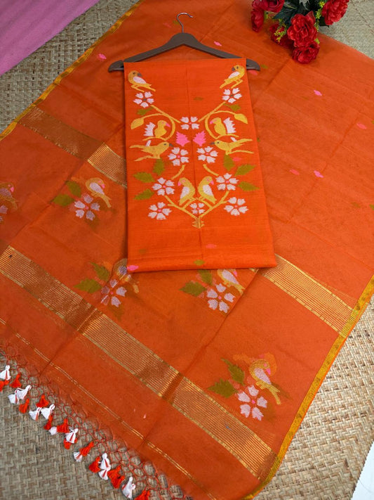 KOTHA – Muslin Jamdani Suit Set