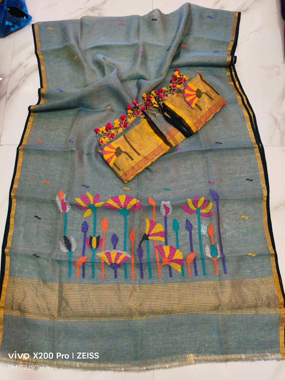 PICHWAI MOTIF JAYSHREE LINEN SUITS