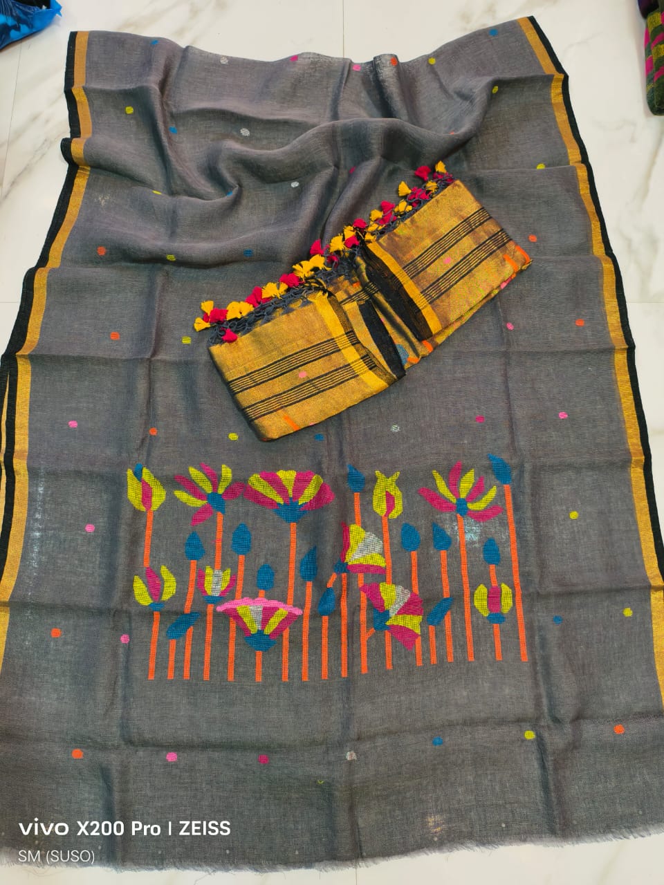 PICHWAI MOTIF JAYSHREE LINEN SUITS