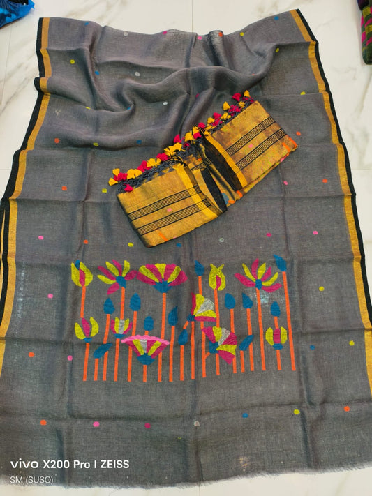 PICHWAI MOTIF JAYSHREE LINEN SUITS