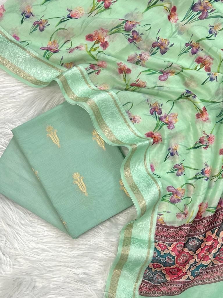 Gulbahaar – Exclusive Banarasi Unstitched Salwar Kameez with Dupatta