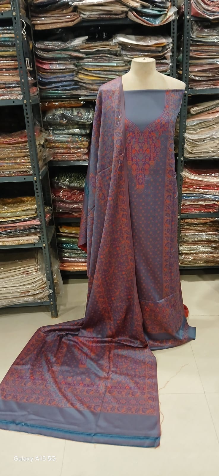 Gulrukhsaar – New Winter Collection | Pure Wool Jamawar Weaving Suit