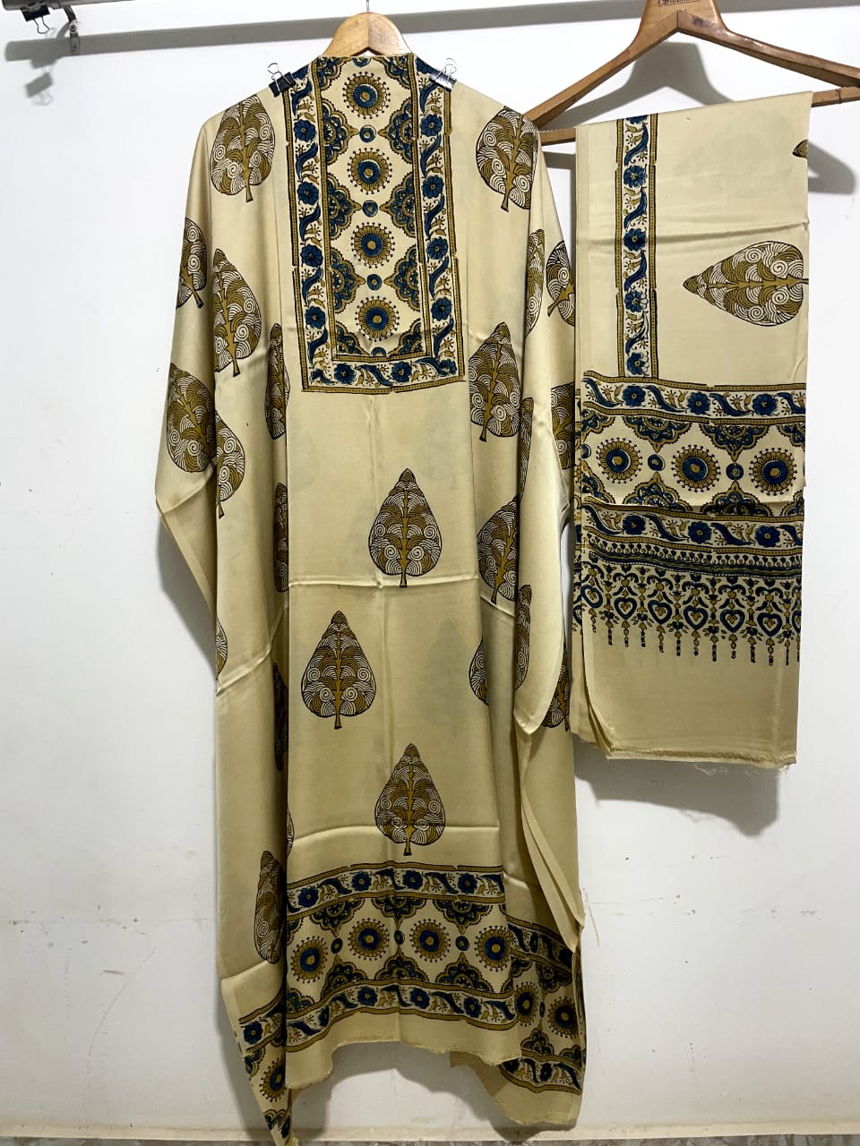 Onyx – Premium Modal Silk Handblock Ajrakh Suits | Luxury Ethnic Wear