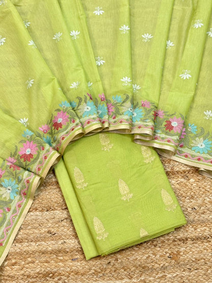 Exclusive Banarasi Unstitched Salwar Kameez With Dupatta | Premium Banarasi Suit • Pure Mercerised Quality • Festive Collection