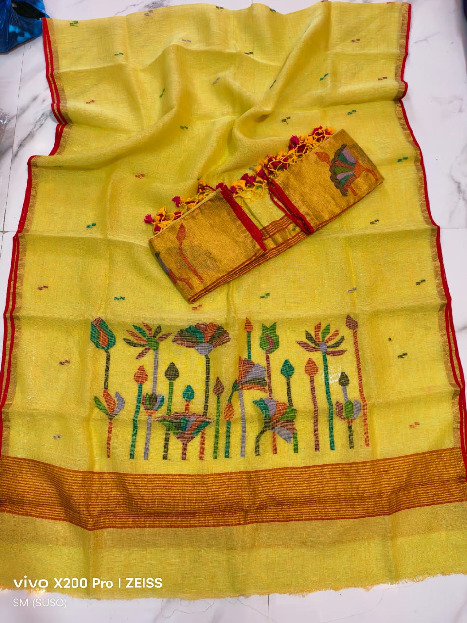 PICHWAI MOTIF JAYSHREE LINEN SUITS