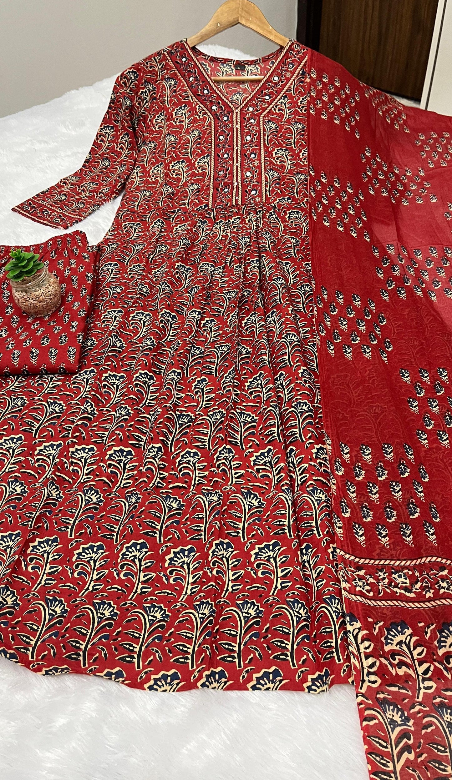 Swapna – Dreamy A-Line Flair Kurta Set for Your Festive Wardrobe