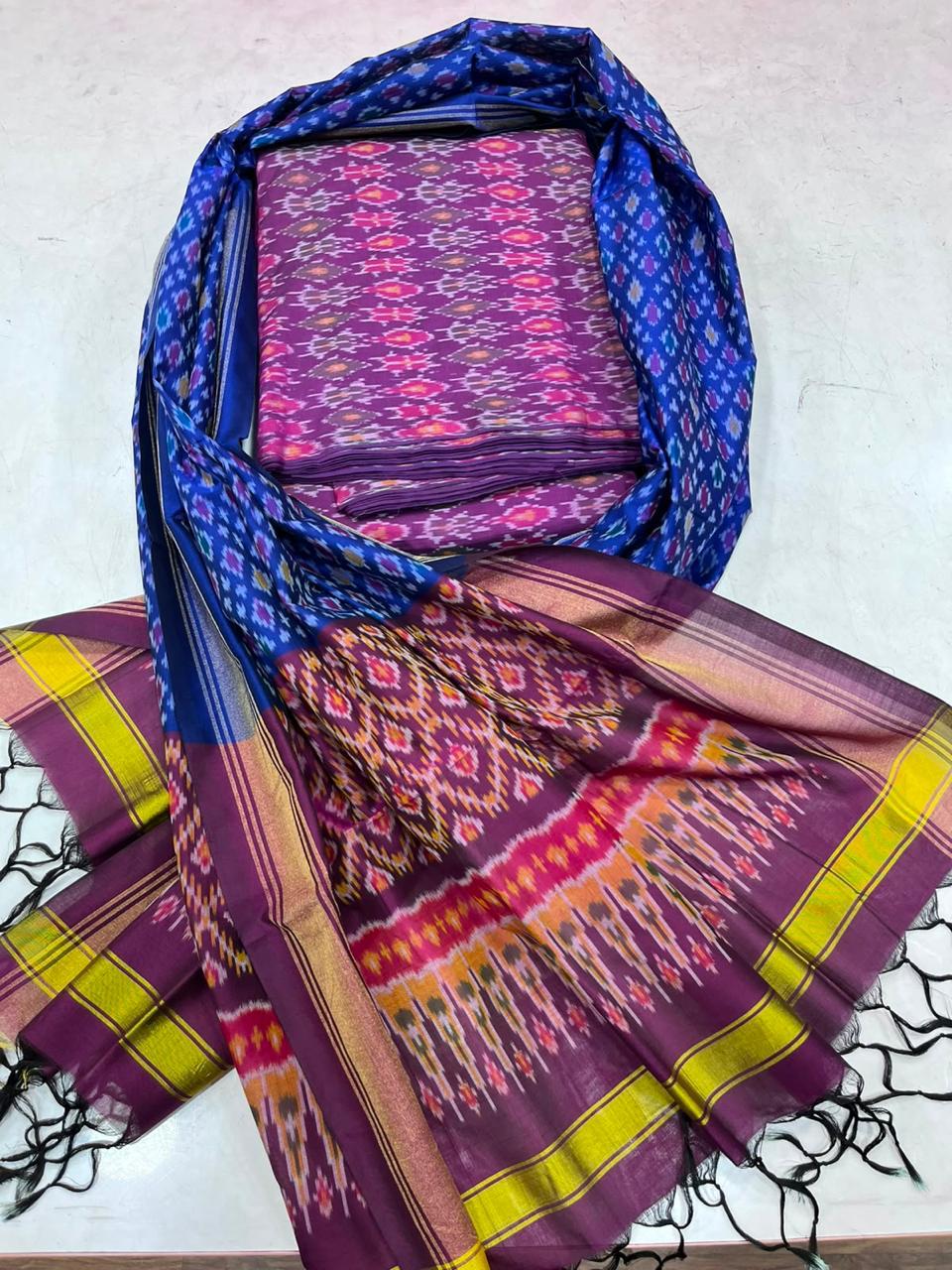 🦋 Exclusive Ikkat Seiko Suit Set | Rihyaaz
