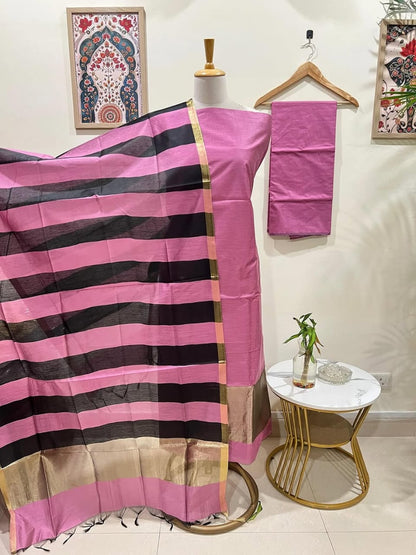 Pure Cotton Banarasi Suit Set | Elegant Everyday Ethnic Wear