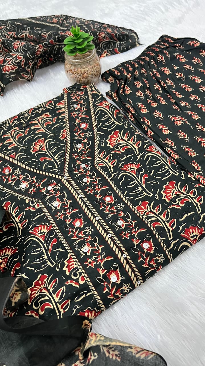Swapna – Dreamy A-Line Flair Kurta Set for Your Festive Wardrobe
