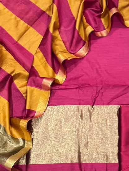 Pure Cotton Banarasi Suit Set | Elegant Everyday Ethnic Wear