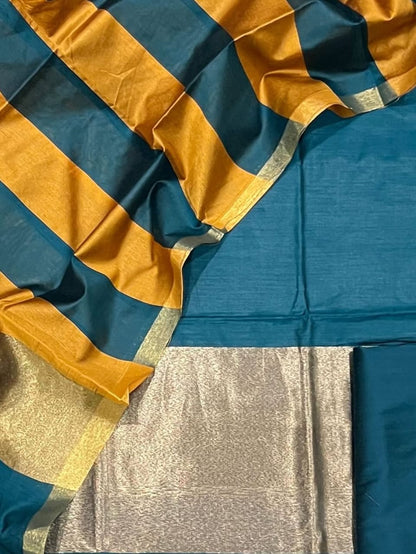 Pure Cotton Banarasi Suit Set | Elegant Everyday Ethnic Wear