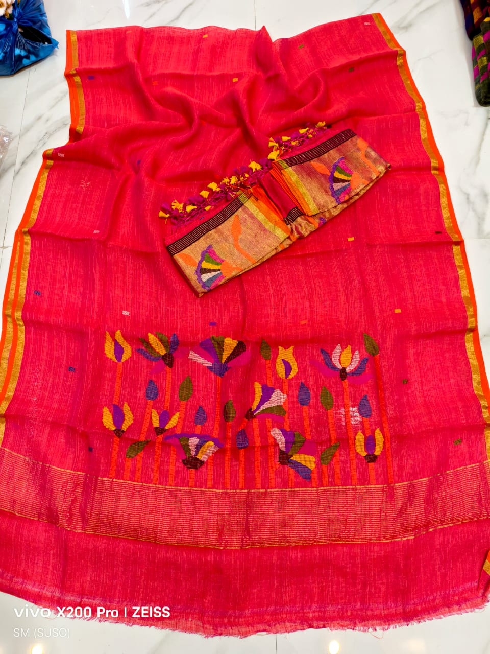 PICHWAI MOTIF JAYSHREE LINEN SUITS